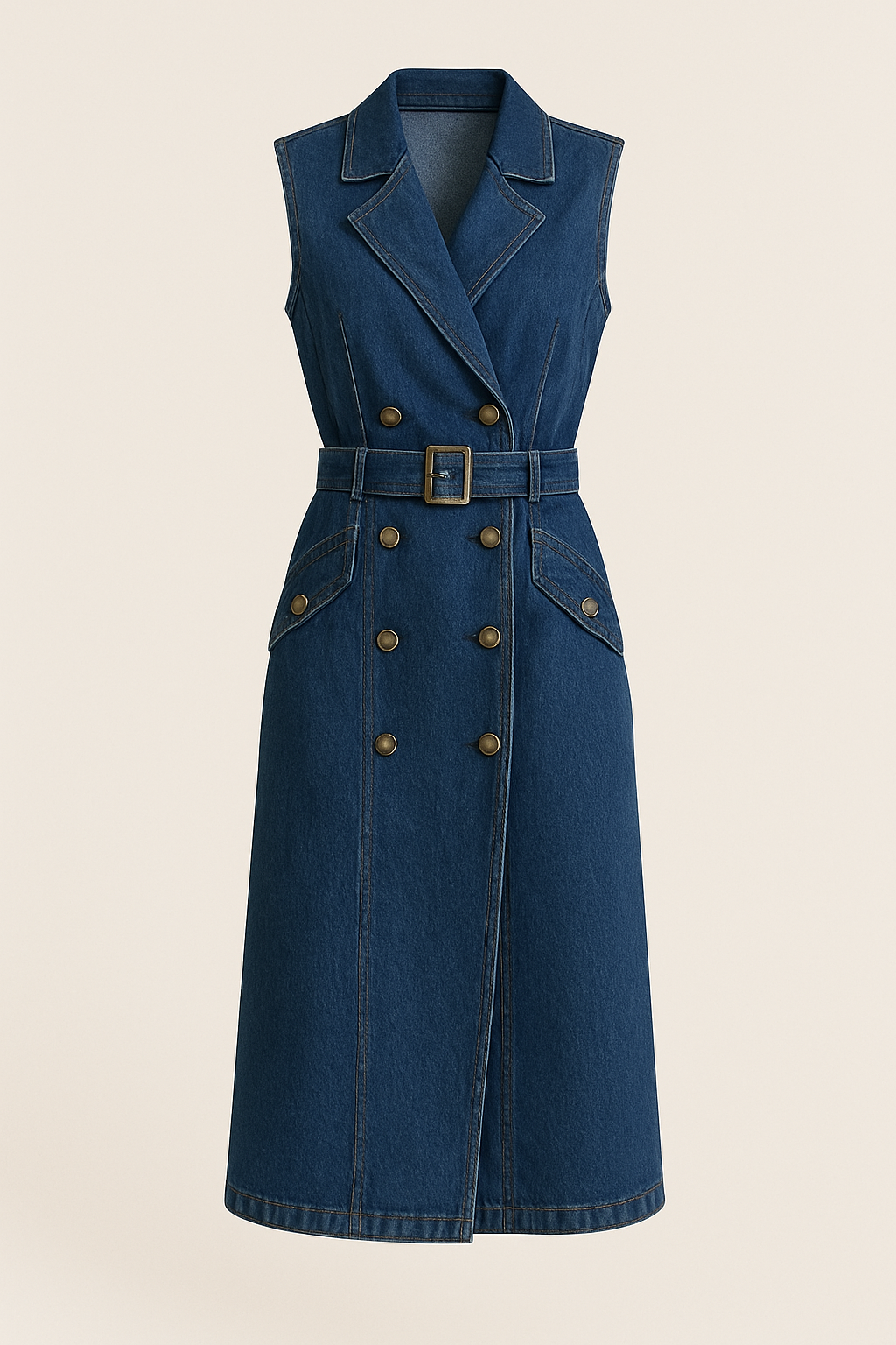 Korean Style Summer Denim Dress