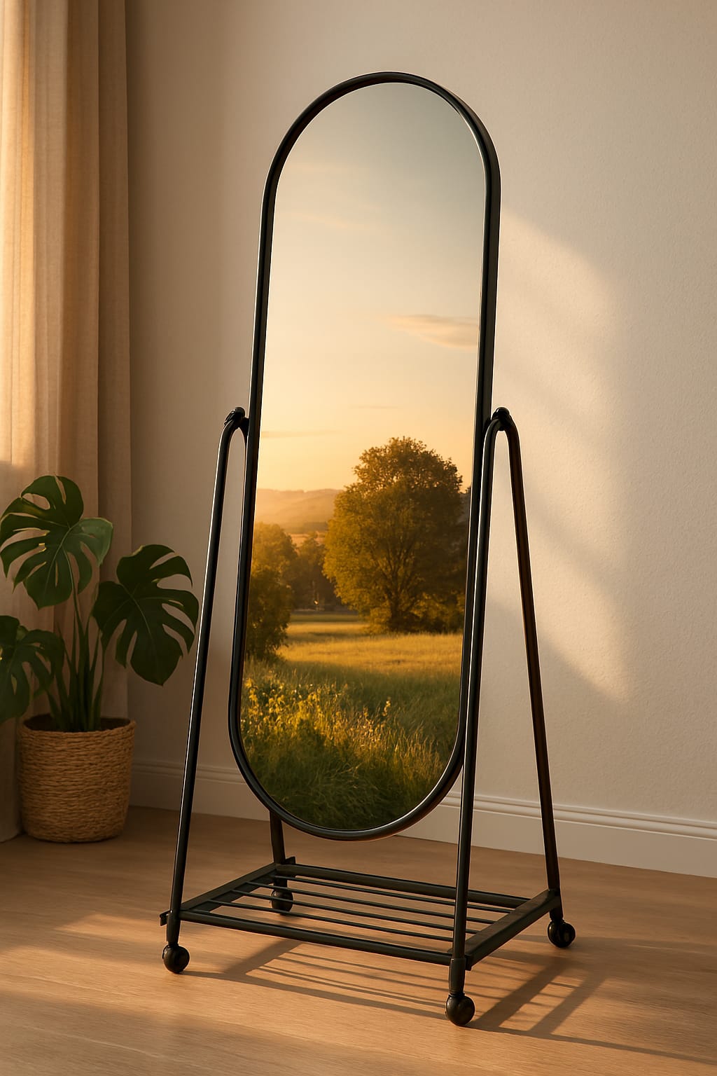 Modern mat Full Body Mirror